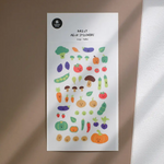 Happy Vegetables Sticker Sheet