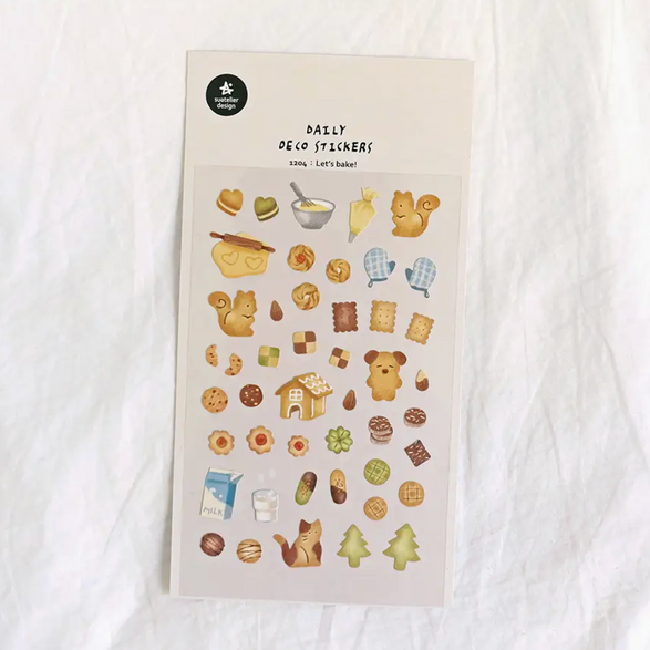 Let's Bake Sticker Sheet