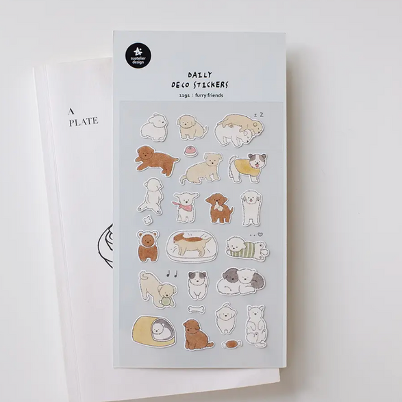 Furry Friends Sticker Sheet
