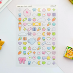 Pastel Icon Sticker Sheet
