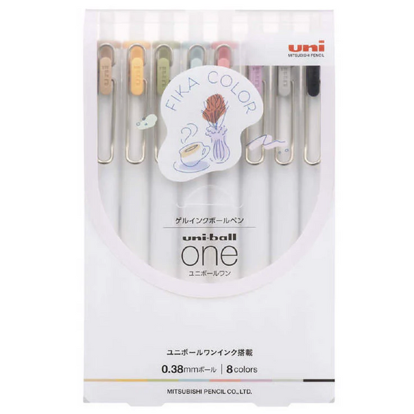 Uni-Ball One - Fika Color (Set of 8)