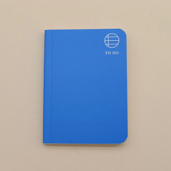 To Do Pocket Notebook: Blue