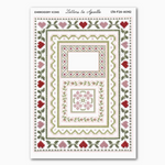 Embroidery Frames Sticker Sheet