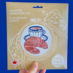 Cross Stitch Kit: Croissant