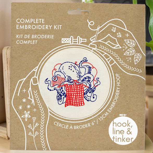 Cross Stitch Kit: Octopus