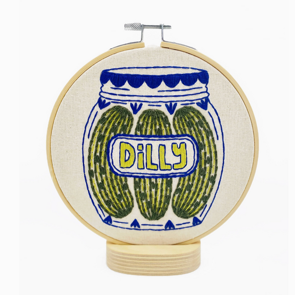 Cross Stitch Kit: Pickles