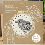 Cross Stitch Kit: Raven
