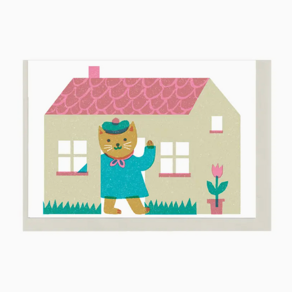 Little House Mini Card