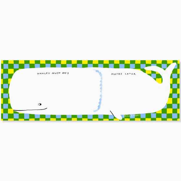Whale Weekly Desk Planner
