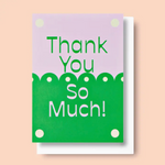 Purple + Green Thank You