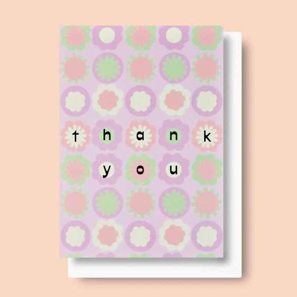 Pastel Floral Thank You