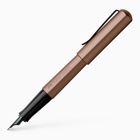 Hexo Fountain Pen (Medium Nib) - Bronze