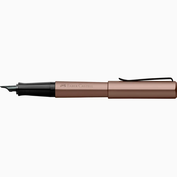 Hexo Fountain Pen (Medium Nib) - Bronze