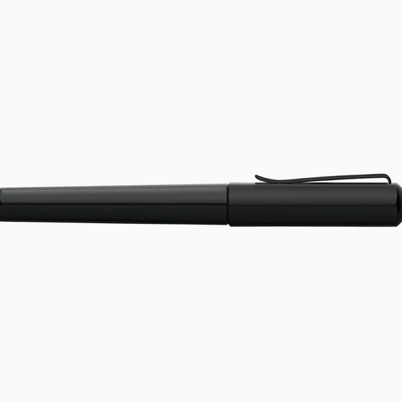 Hexo Fountain Pen (Medium Nib) - Black