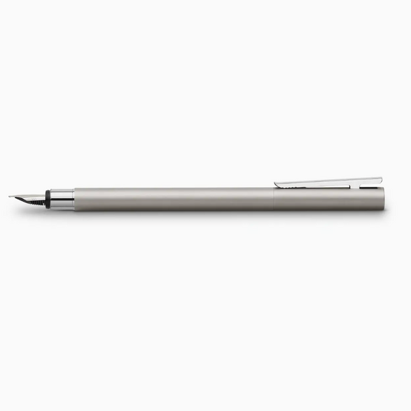 Neo Slim Stainless Steel Fountain Pen (Fine Nib)