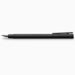 Neo Slim Black Fountain Pen - Matte Black Chrome (Medium Nib)