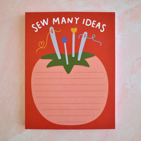 Sew Many Ideas Notepad