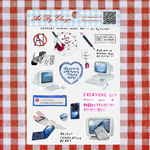 Support Human Made Art Sticker Sheet