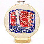 Cross Stitch Kit: Sardines