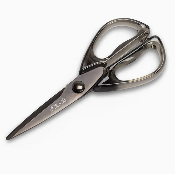 Large Acrylic Black Scissors