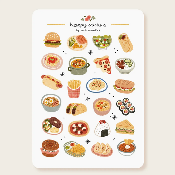 Dinnertime Sticker Sheet