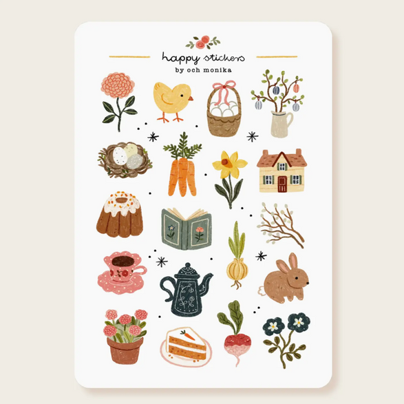 Early Spring Sticker Sheet