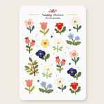 Floral Sticker Sheet