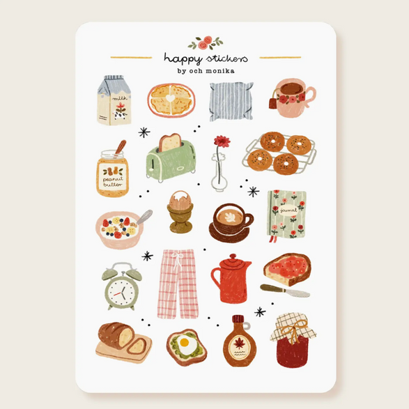 Good Morning Sticker Sheet