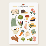 In the Garden Sticker Sheet