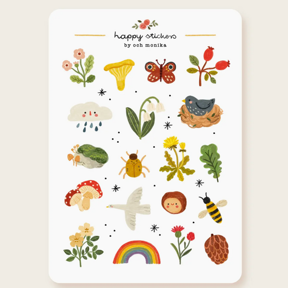 Nature Sticker Sheet