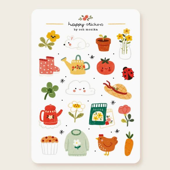 Spring Sticker Sheet
