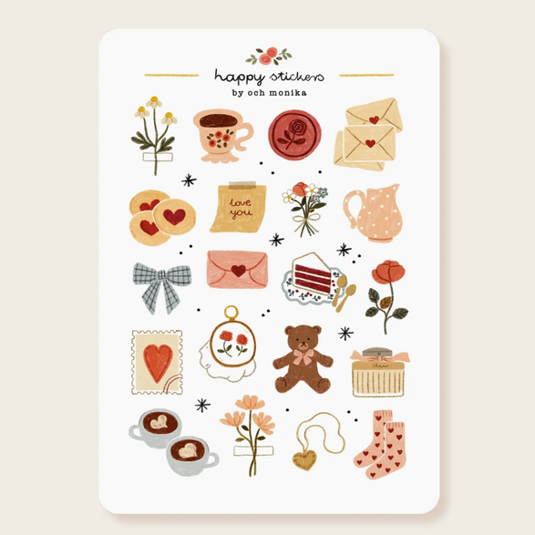 Sweet Love Sticker Sheet