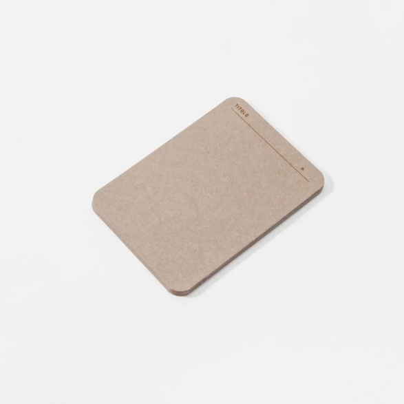 Memo Card Set - Brown (A7)