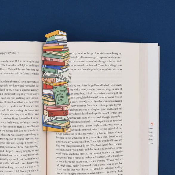Stack of Books Bookmark