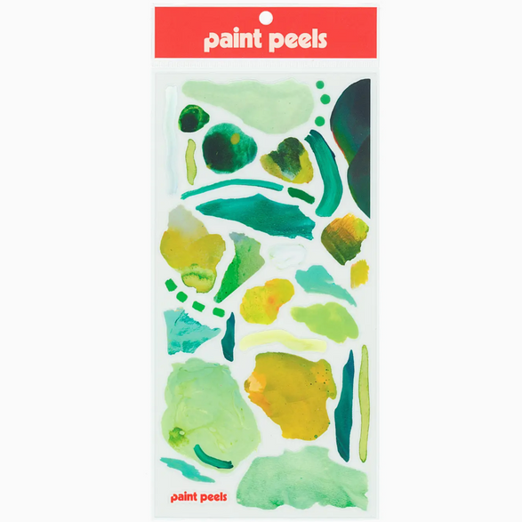 Vibrant Greens Sticker Sheet