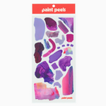 Vibrant Purple Sticker Sheet