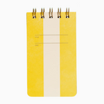 Lined Reporter Notebook: Yellow Stripe