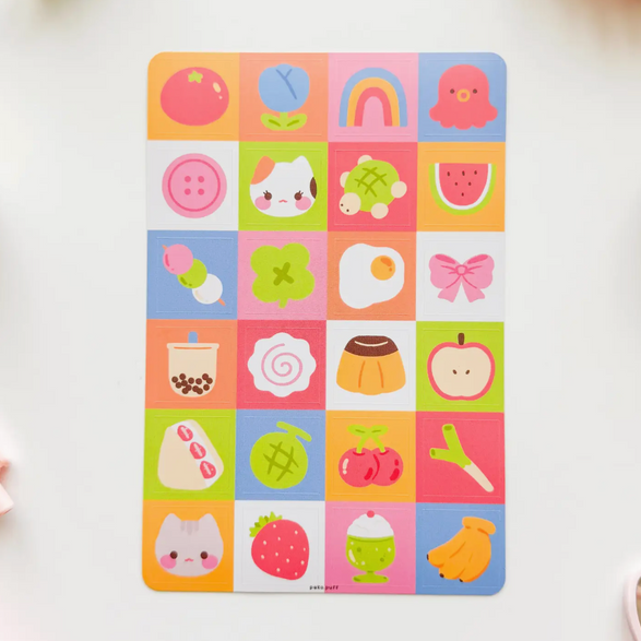 Block Party Sticker Sheet
