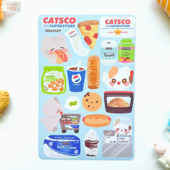 Catsco Sticker Sheet