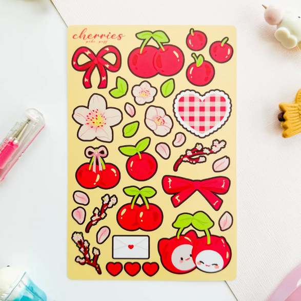 Cherries Sticker Sheet