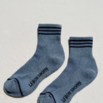Indigo Girlfriend Socks