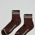 Mahogany Girlfriend Socks