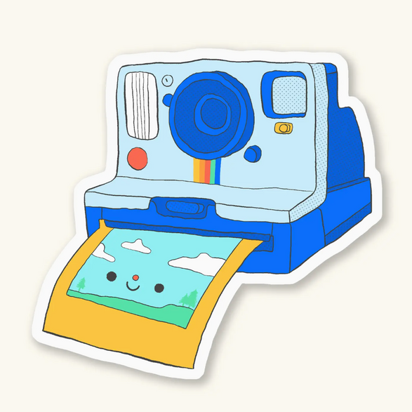 Polaroid Camera Sticker