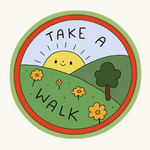 Take a Walk Sticker