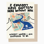 Gotten Here Map