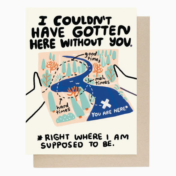 Gotten Here Map