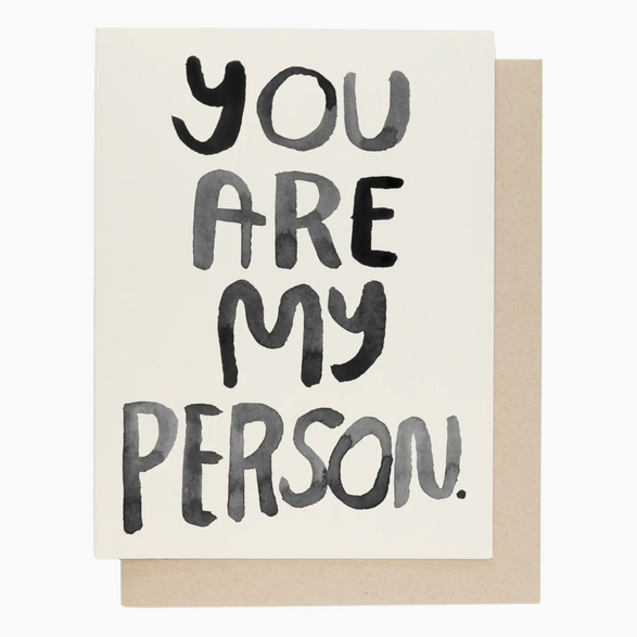 You Are My Person