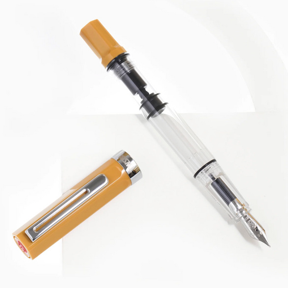 Twsbi Eco Bahama Yellow Fountain Pen - 3 nib options