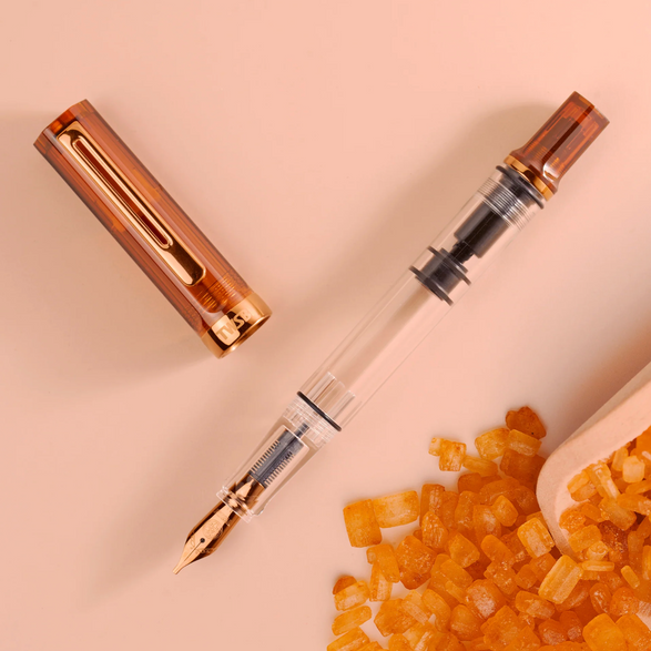 Twsbi Eco Root Beer Bronze Fountain Pen - 3 nib options