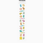 Mini Pencil Shavings Sticker Sheet